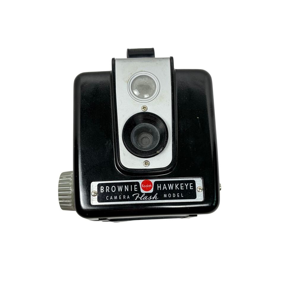 VTG Kodak Brownie Hawkeye Camera Flash Model, Kodak 620 Film - not working